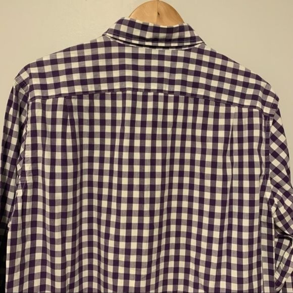 J.Crew 100% Cotton Men's Plaid Classic Button Down Shirt Large long sleeve L - Picture 11 of 11